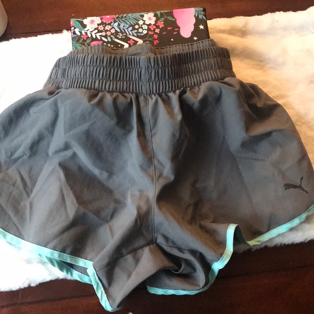 Women’s Grey Puma Running Shorts